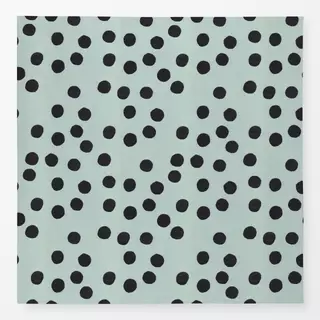 Tischdecke Dots black bold