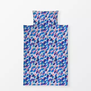 Bettwäsche couleur lilas bleu
