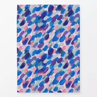 Geschirrtücher couleur lilas bleu