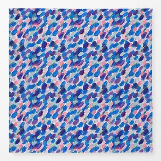 Tischdecke couleur lilas bleu
