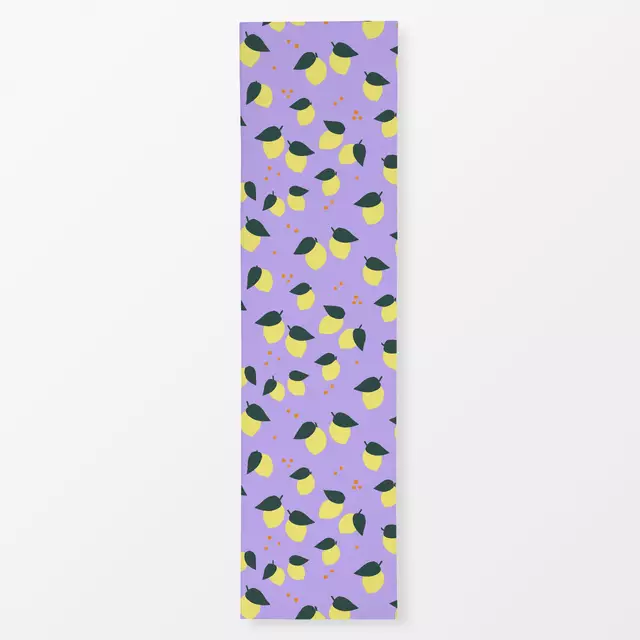 Tischläufer Limone Muster klein von Iris Knabenschuh