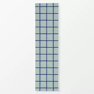 Tischläufer Check Blue