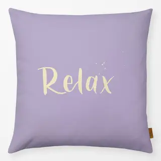 Kissen Relax in flieder lila