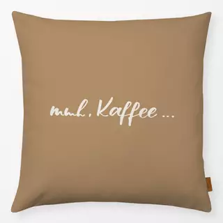 Kissen mmh Kaffee iced coffee braun