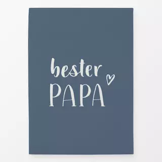 Geschirrtücher Bester Papa blau