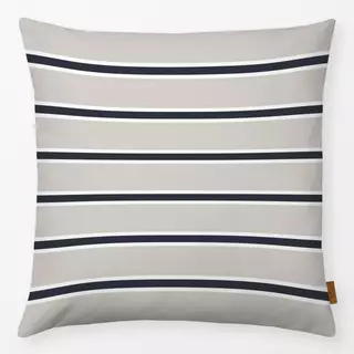 Kissen Beach Club Streifen quer beige