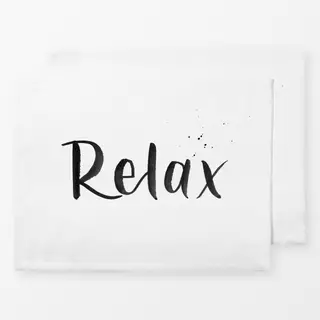Tischset Relax sw ink