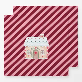 Servietten rot pink