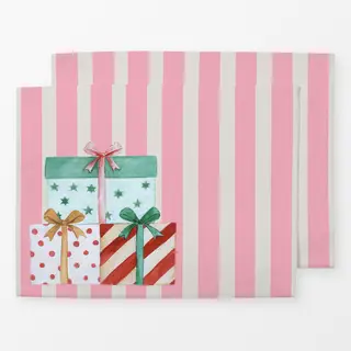 Tischset pink