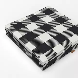 Bodenkissen Christmas Check sw