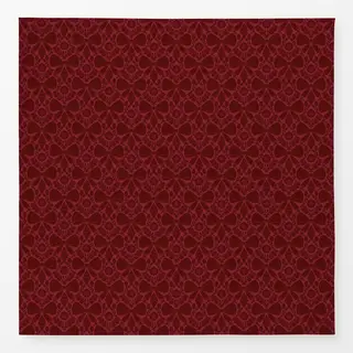Tischdecke Weihnachts Schleifen Damast velvet rot