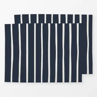 Tischset dunkel blau