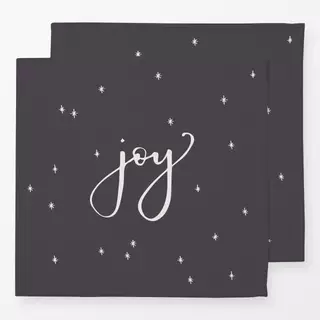 Servietten joy dunkelgrau