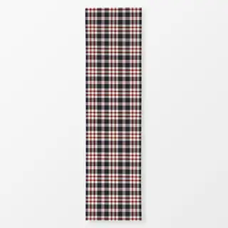 Tischläufer Tartan Plaid anthrazit