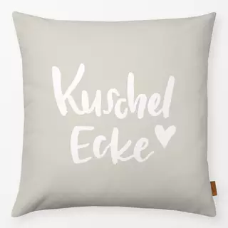 Kissen Kuschel Ecke beige