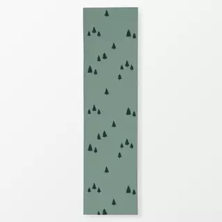 Tischläufer Wintertrees granite green