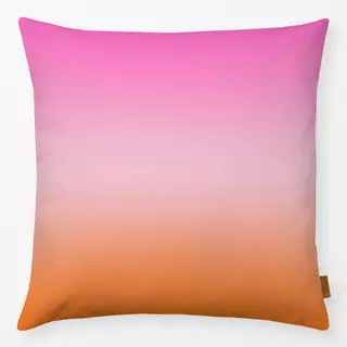Kissen Sommer Verlauf pink orange