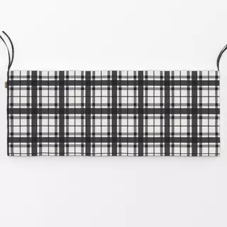Bankauflage Tartan 1 grey