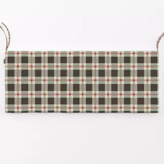 Bankauflage Plaid forest