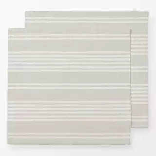 Servietten Gestreift beige