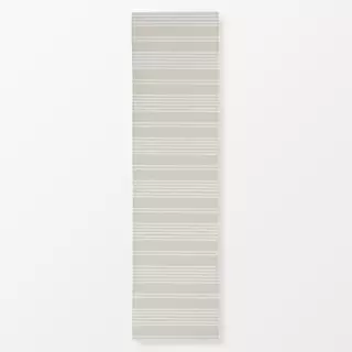 Tischläufer Gestreift beige