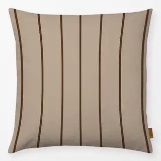 Kissen beige braun