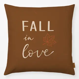 Kissen Fall in love
