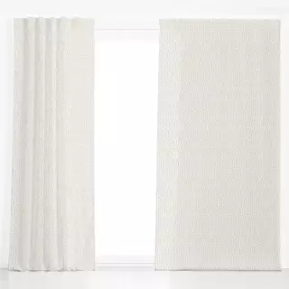 Dekovorhang Bogen Schuppen Nude