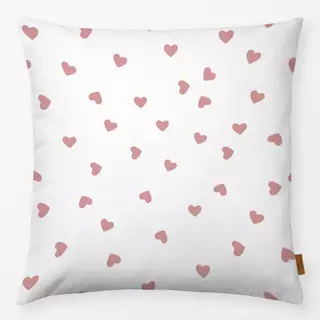 Kissen Kleine Herzen pressed rose