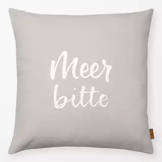 Kissen Meer bitte beige