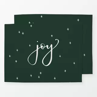 Tischset joy tannengrün