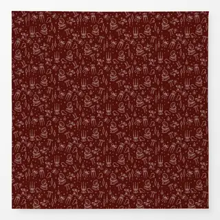 Tischdecke rot