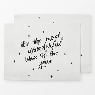 Tischset Wonderful Time sw