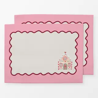 Tischset pink