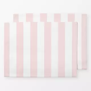 Tischset Sommer Cabana Steifen rosa