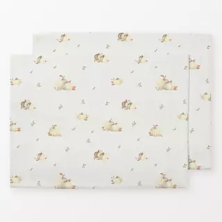 Tischset Fall Pumpkins offwhite