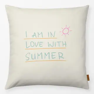 Kissen I am in love with summer soft