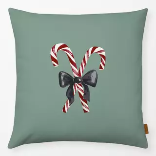 Kissen Zuckerstangen granite green