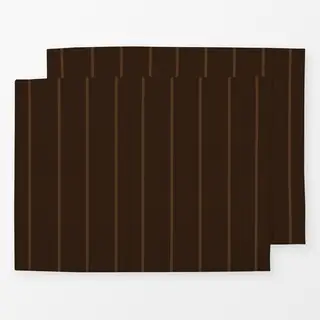 Tischset mocha braun