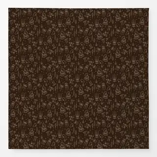 Tischdecke braun