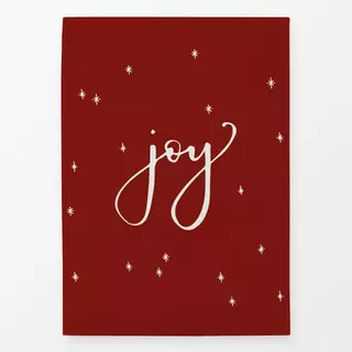 Geschirrtücher joy weihnachtsrot