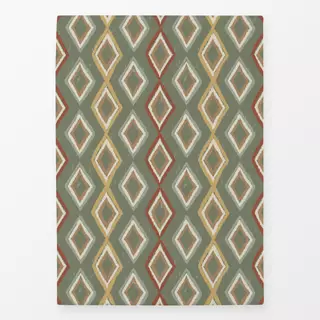 Geschirrtücher Ikat Diamant Herbst
