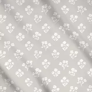 Meterware Landhaus Blumen beige