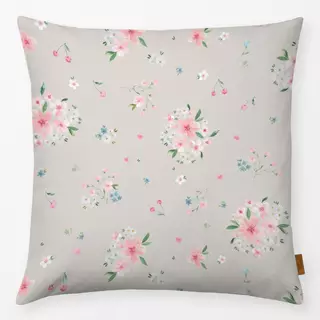 Kissen Kirsch Blüten Traum beige