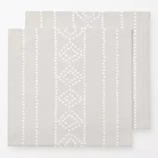 Servietten Boho Raute Nude
