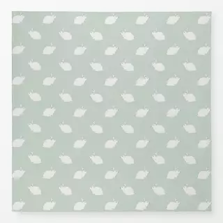 Tischdecke Hase lines milky green