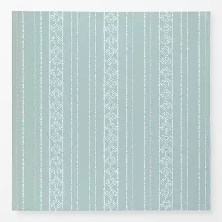 Tischdecke Boho Raute mint