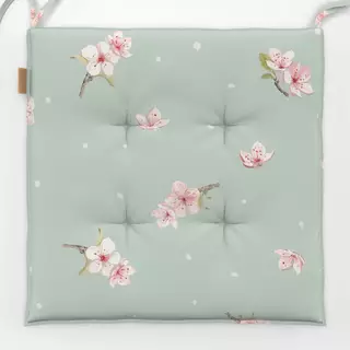 Sitzkissen Landhaus Kirschblüte milky