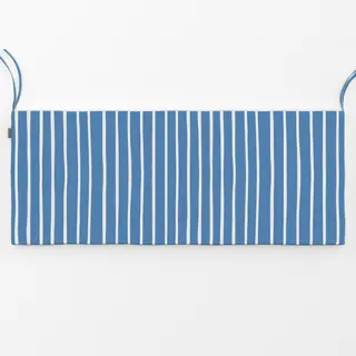 Bankauflage azur blau
