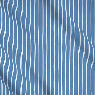 Meterware azur blau